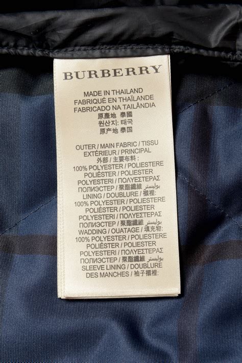 where is burberry made thailand|Burberry Thailand website.